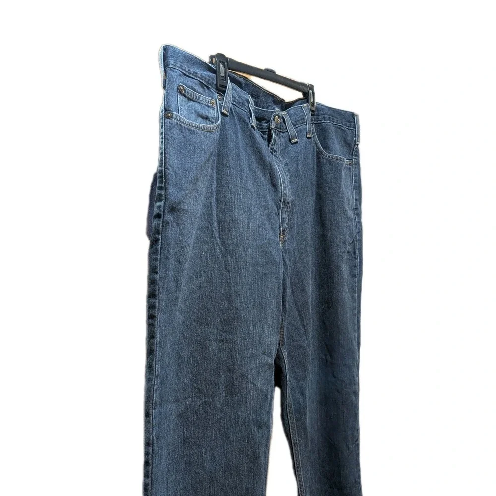 Carhartt Men's Denim Blue‎ Jeans 42 x 32 Relaxed Fit Holter 101483-968 Workwear